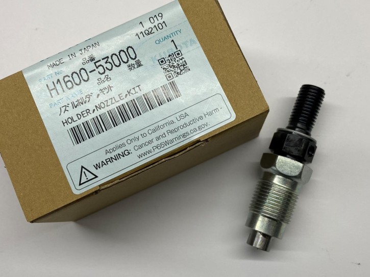 Original Kubota Einspritzdüse H1600-53000 H1601-53000 NEU | D722 | D782 | D902 | Z402 Aixam | Z482 | Z602 | D1005 | D1105 | V1505 | V1505T