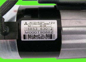 Anlasser Z482 Z602 8 Zähne Originalteil 16853-6301-2 | 16853-63012